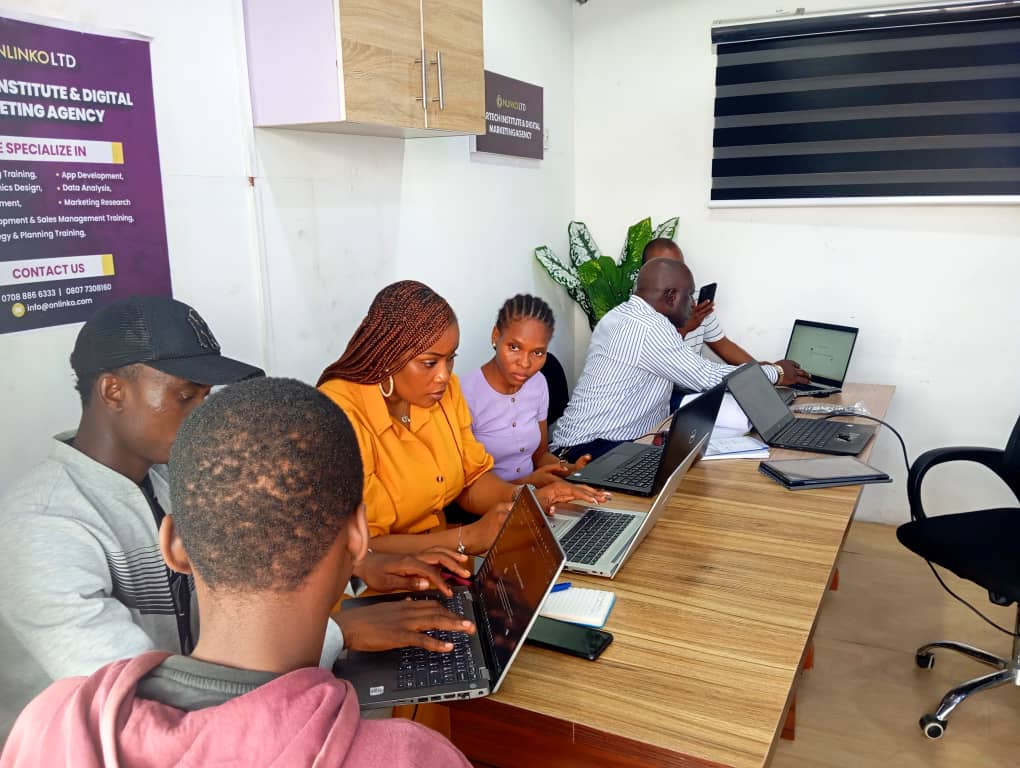 ONLINKO LTD | MARTECH INSTITUTE & DIGITAL MARKETING TRAINING | WEBSITE DESIGN | DATA ANALYSIS LAGOS